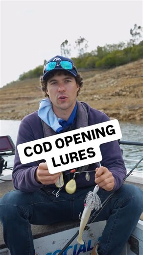 Social Fishing | Rhys Creed on Instagram: "Top lures for chasing Murray Cod during December in lakes and dams 🎣 #socialfishing"