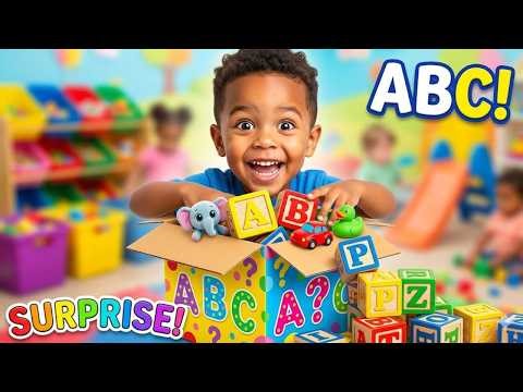ABC Mystery Box Surprise! 🎁 Learn Alphabet & Sing ABC Song
