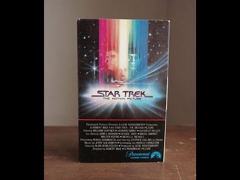 Opening and Closing to Star Trek: The Motion Picture VHS (1980)
