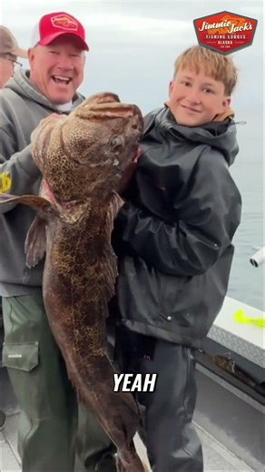 HUGE Lingcod Caught by Enzo! #shorts