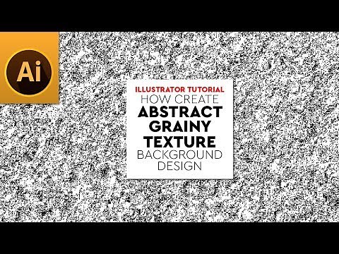 Create Grain and Noise TEXTURE | Adobe Illustrator Tutorial