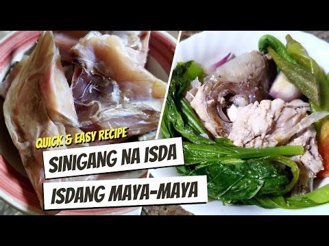 SINIGANG NA ISDA | ISDANG MAYA-MAYA | QUICK & EASY RECIPE