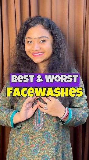 Best vs Worst Face Washes 😱| Honest Review for All Skin Types #facewash #bestvsworst
