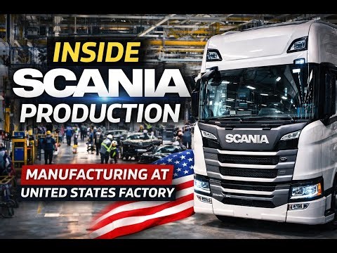Inside Scania production: Manufacturing process at the united states Factory