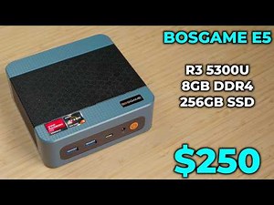 The Only Mini PC Under $300 Worth Getting | BOSGAME E5 Mini PC