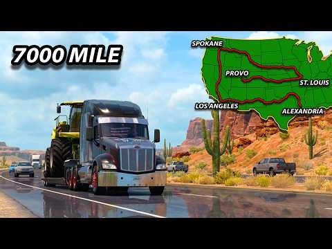 Trucking Through Every ATS State in One Epic Journey | American Truck Simulator