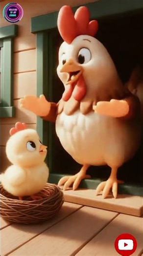 😂 Happy Chicken with Eggs | Cartoon Short🐔🐔🐣