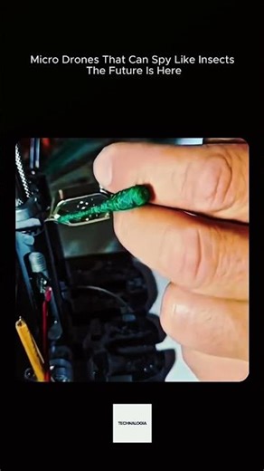 Micro Drones That Can Spy Like Insects — The Future Is Here #shorts