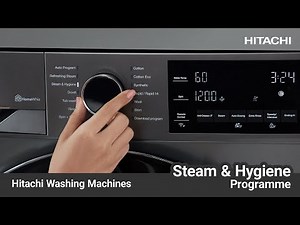 Hitachi Washing Machines | Steam & Hygiene Programme
