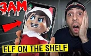 3AM 不要在凌晨3点的时候把圣诞宝宝打到货架上！*在相机上被抓到恐怖的东西*ImJayStation