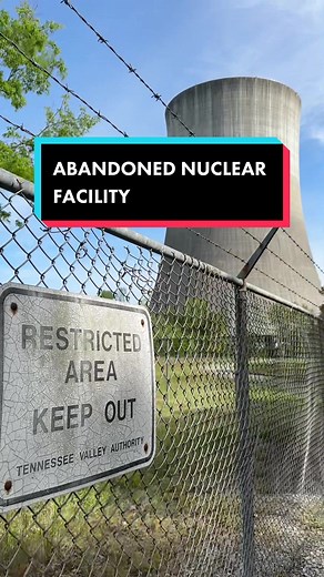 A MASSIVE abandoned Nuclear facility… #abandoned #exploring #nuclear #chernobyl #tennessee ##fyp