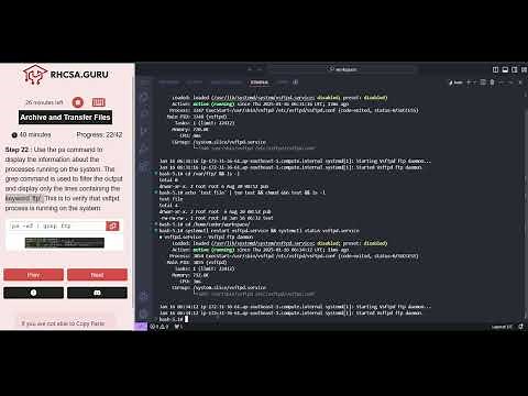Archive and Transfer Files | RHCSA GURU