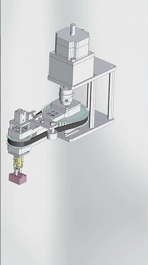 Rotation + rotation #mechanism #3dprinting #solidworks #machine #simulation