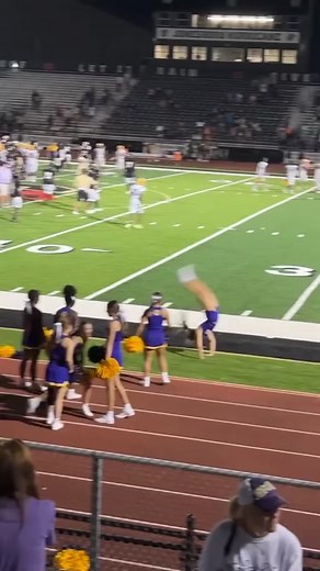 She's been practicing it like that 😂 #gymnastics #flips #oops #fullsend 🎥: @k a t e l y n