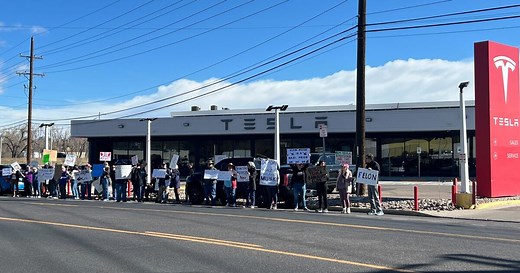 Tesla dealerships nationwide face protests on Saturday, including Colorado Springs location