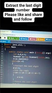 Extract the last digit number 😀 #coding #javaprogramming #codingbymohit#javascript