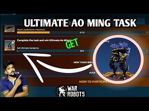 War Robot Ultimate Ao Ming Task Complete | war robot ultimate ao ming get | ultimate ao ming 🇮🇳🇮🇳