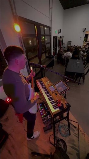 I turned Pink Pony Club into a full production loop with the Boss RC 600 #livelooping
