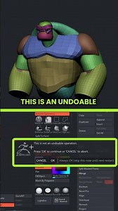 Manage ZBrush mesh density using Group Split