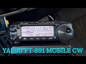 Yaesu FT-891 Mobile CW