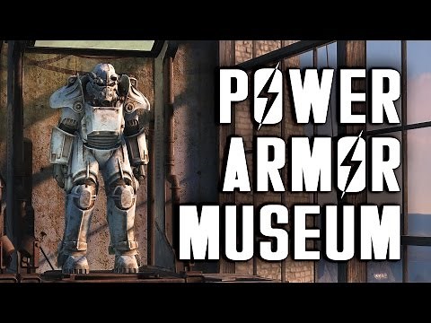 Power Armor Museum - Every Suit, All Paints - Fallout 4