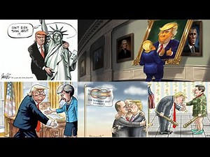 AUGUST 14 Shocking American Political Cartoon! Breaking News, USA Politic Caricature & Trump Satire