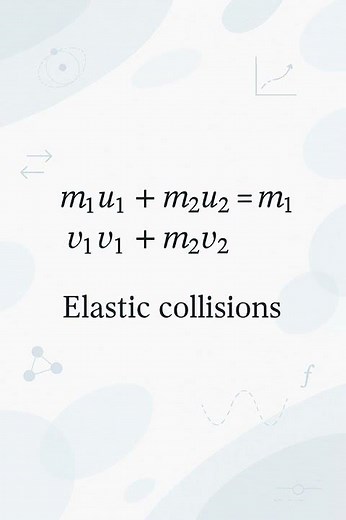 Elastic Collisions Explained! 🔬 #Shorts