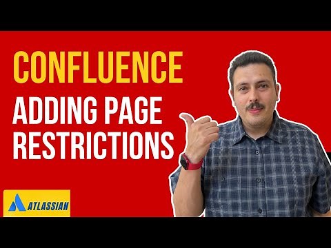 How to Add Page Restrictions in Confluence | Atlassian Confluence Tutorial