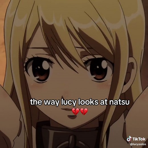 Lucy's Heart Burns With Love for Natsu | Emotional Nalu Moment