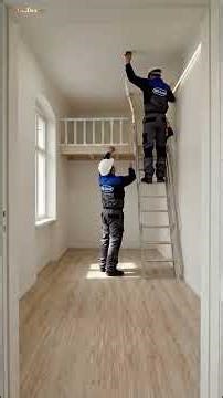 Renovated: from a horror-movie room to a minimalist space everyone dreams of.