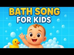 🛁 Bath Song For Kids 🎶 | Splish Splash Fun Learning Rhyme For Toddlers | Baby Bubbles
