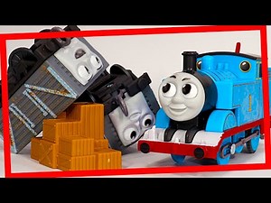 Thomas Classic 80th Motorized 3 Pack 2025 The Thin Red Line Train Wreck