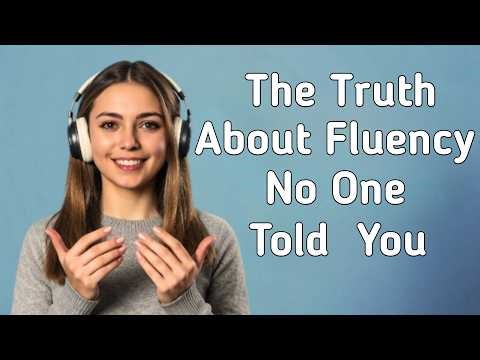 The Truth About Fluency No One Told You | How to Become Truly Fluent in English
