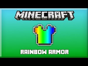 MCPE Tutorials: How to Obtain RAINBOW ARMOR!! | Command Block