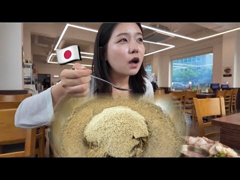 Is Makguksu the same as Soba? A Japanese person tries Perilla Seed Makguksu for the first time