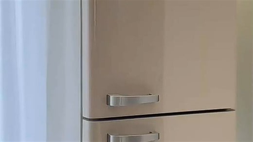 【冰箱推荐】哈士奇HCK401升冰霜MAX复古双开门变频一级能效家用客厅风冷冰箱干湿分储BCD-401R奶茶色小香风MAX401L9434【至高补贴20%】