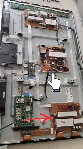 reparación pantalla Samsung 51"con problemas de encendido #reparaciones #soluciones #electronica