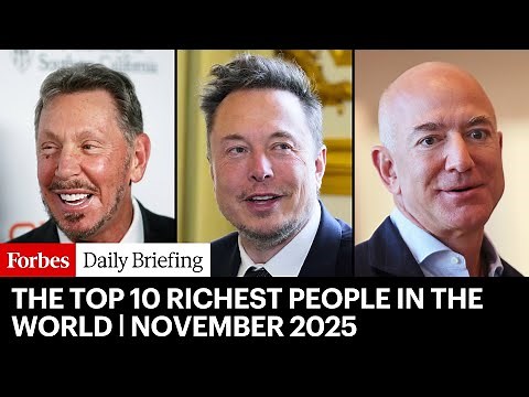 Top 10 Richest People In The World As Of November 2025