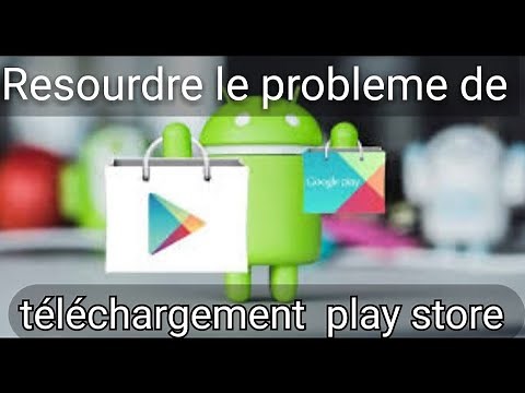 Resourdre le problème de téléchargement sur play store || téléchargement en attente.