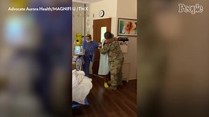Man Comes Back from Deployment to Surprise Pregnant Wife Before Birth of Their First Child: 'No Words'
