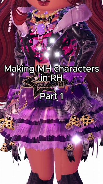 Monster High characters in Royale High!! #royalehigh #royalehighfyp #royalehightiktok#royalehighoutfit #monsterhigh