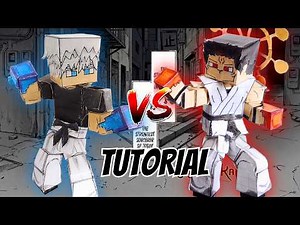 How to make GOJO and SUKUNA Minecraft version (Papercraft video tutorial)