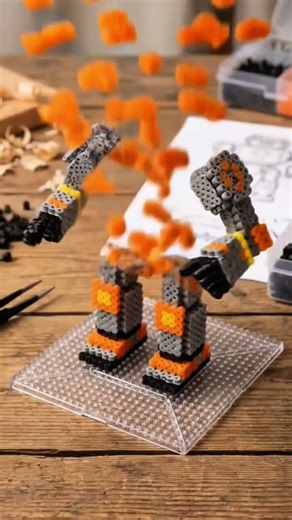 PixeelBot Animation #robot #animation #pixelart #robotshorts