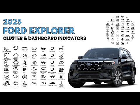 2025 FORD Explorer : Cluster & Dashboard Warning Lights Guide