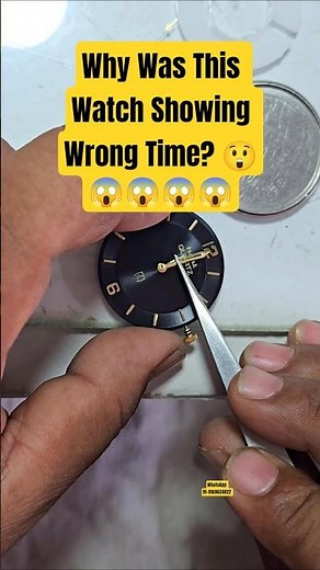 Why Is Your Watch Showing Wrong Time? 😲 | Watch Needle Alignment Repair | Complete Fix