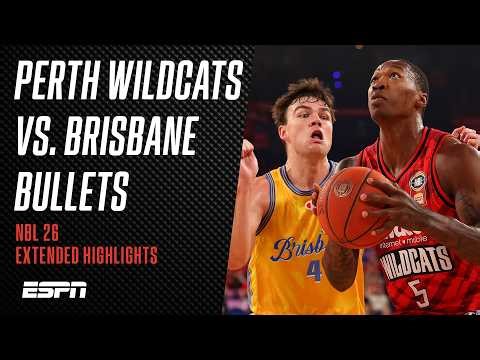 NBL Mini: Perth Wildcats vs Brisbane Bullets - Extended Highlights