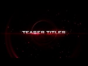 Cinematic Teaser Titles Template for After Effects || Free Download