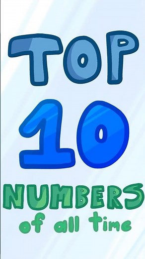 Top 10 Numbers of All Time (Animation Meme)