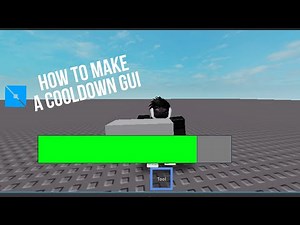 HOW TO MAKE A COOLDOWN GUI IN ROBLOX STUDIO