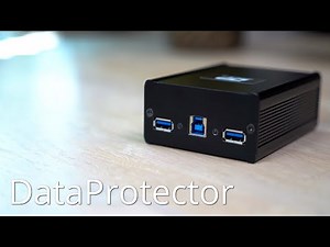 Dataprotector im Test - USB-Hardware-Schutz für eure Backups - Offline-Backups gegen Ransomware